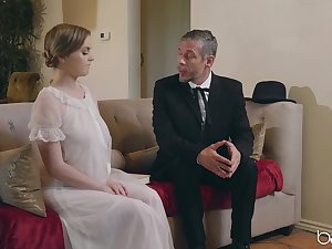 Bride beside be gets will not hear of father at hand law beside fuck will not hear of pussy right